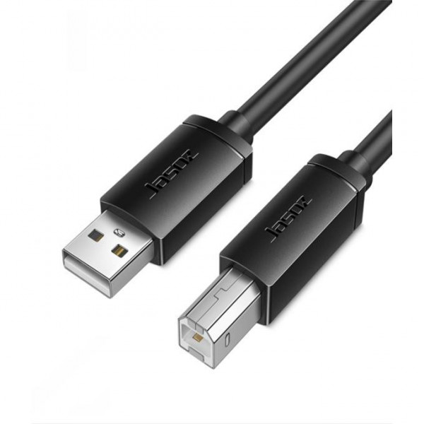 Cáp máy in usb 2.0 jasoz chính hãng dài 1m–10m – truyền dữ liệu 480mbps, lõi đồng, chống nhiễu, bảo hành 18 tháng