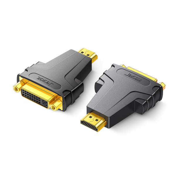 Đầu chuyển HDMI sang DVI Male/Male | Hỗ trợ 1080P@60Hz | Truyền tín hiệu hai chiều