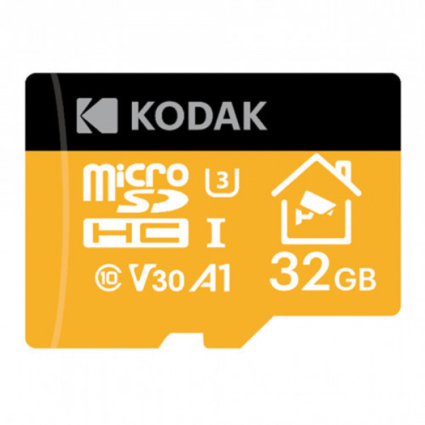 Thẻ Nhớ KODAK microSDHC UHS-I U3 V30 A1 32GB Tốc Độ Cao Cho Điện Thoại, Camera Hành Trình, Drone Quay Video 4K