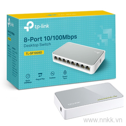 Switch TP-Link TL-SF1008D 8-Port 10/100Mbps Desktop Switch