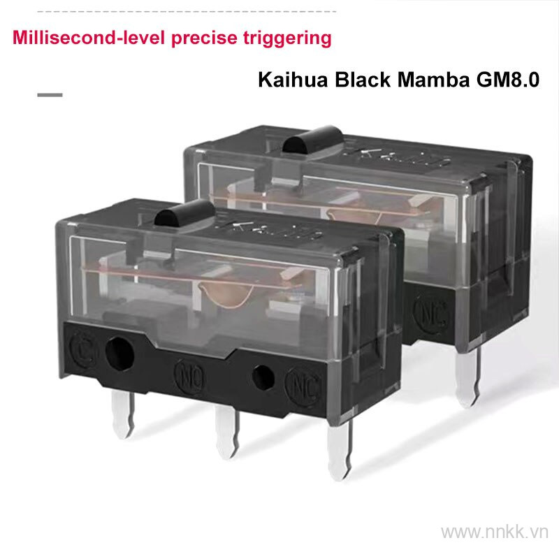 Chuột có dây Newmen GX6-S 12000 DPI Max - Switch Kail  black mamba 80m - Tiếp điểm mạ vàng