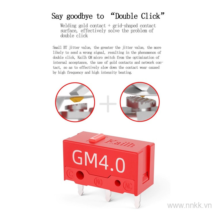 Chuột có dây chơi game Newmen GX9-Pro 16000 DPI Max - Switch GM4.0 (60m ) - Tiếp điểm mạ vàng, cảm giác tuyệt đỉnh 