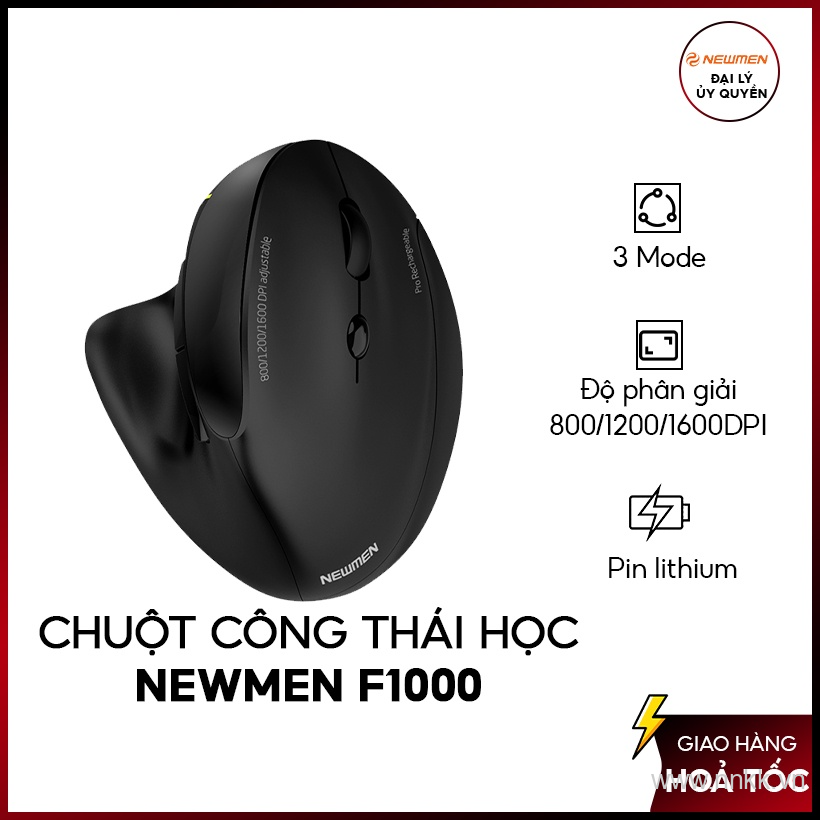 Chuột không dây Newmen F1000 Dual Mode, Công thái học