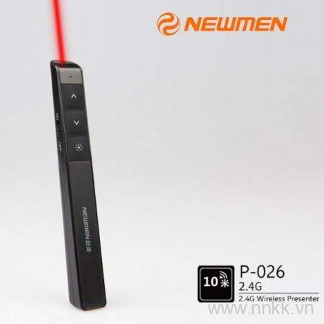 Bút trình chiếu Newmen P-026 Mini - Tầm hoạt động 30m