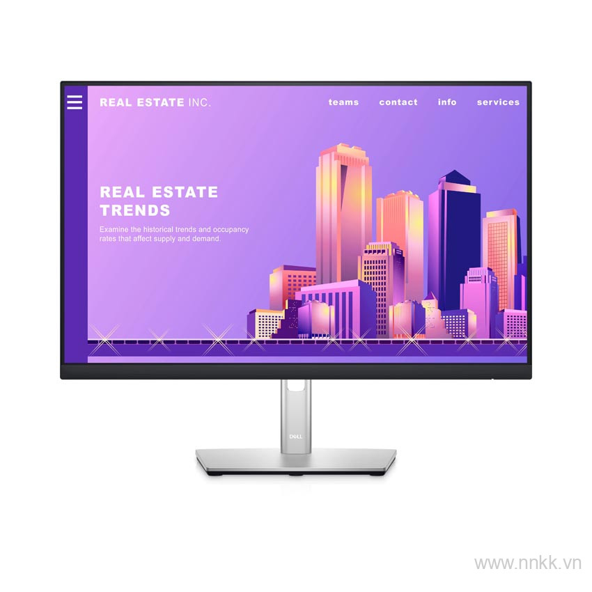 Màn hình DELL P2422HE 23.8INCH/1920x1080/HDMI/DP/USB_C/Super_USB/RJ45/LED/IPS/ĐEN