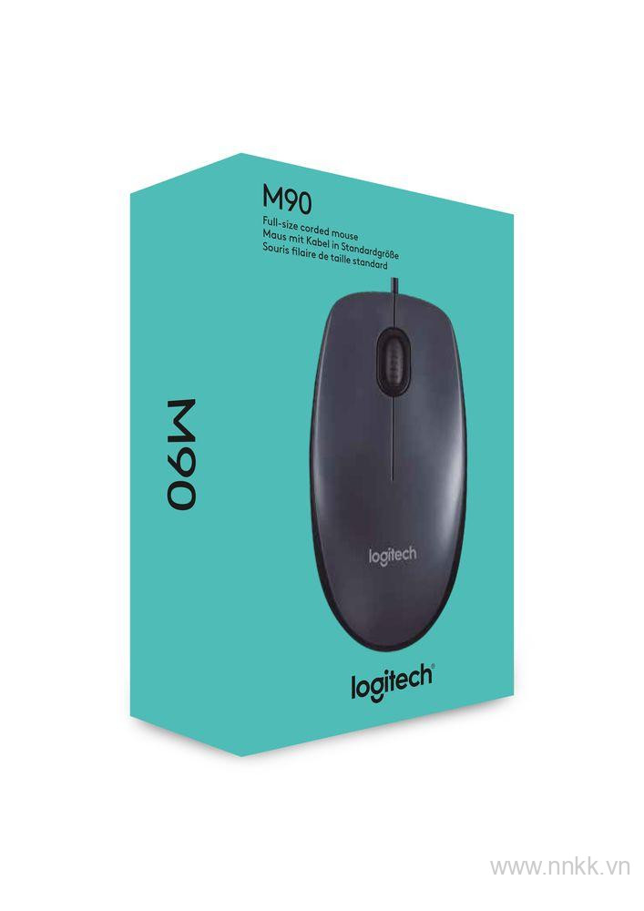 Chuột quang có dây Logitech M90 