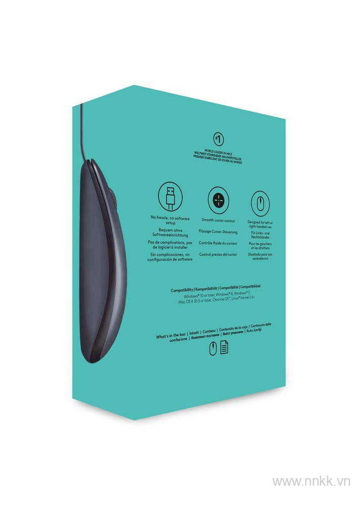 Chuột quang có dây Logitech M90 