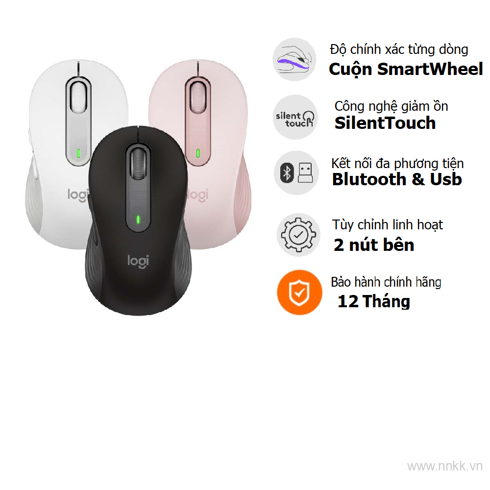 Chuột không dây Bluetooth M650L