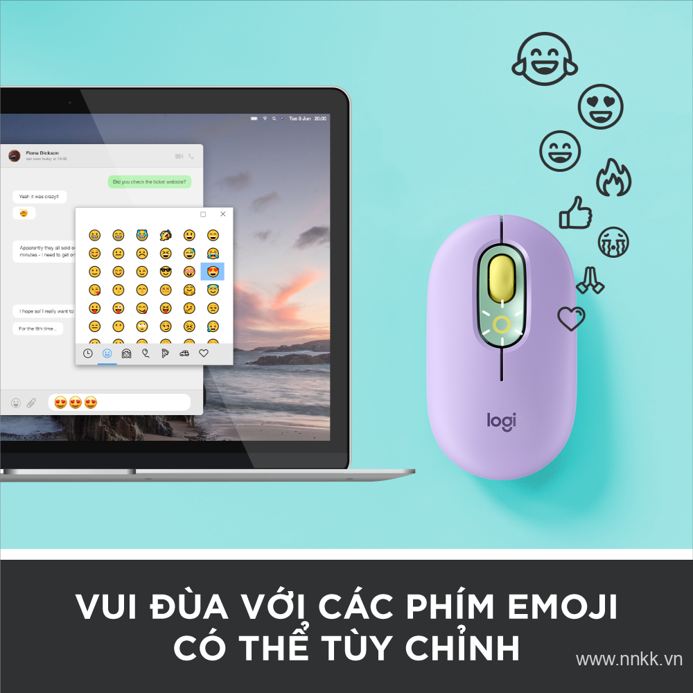 Chuột không dây Logitech Pop