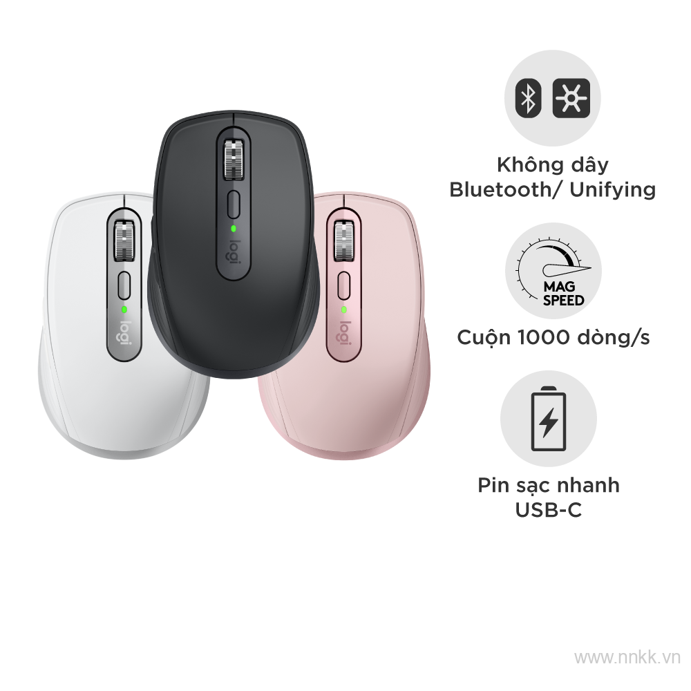 Chuột không dây Logitech MX Anywhere 3