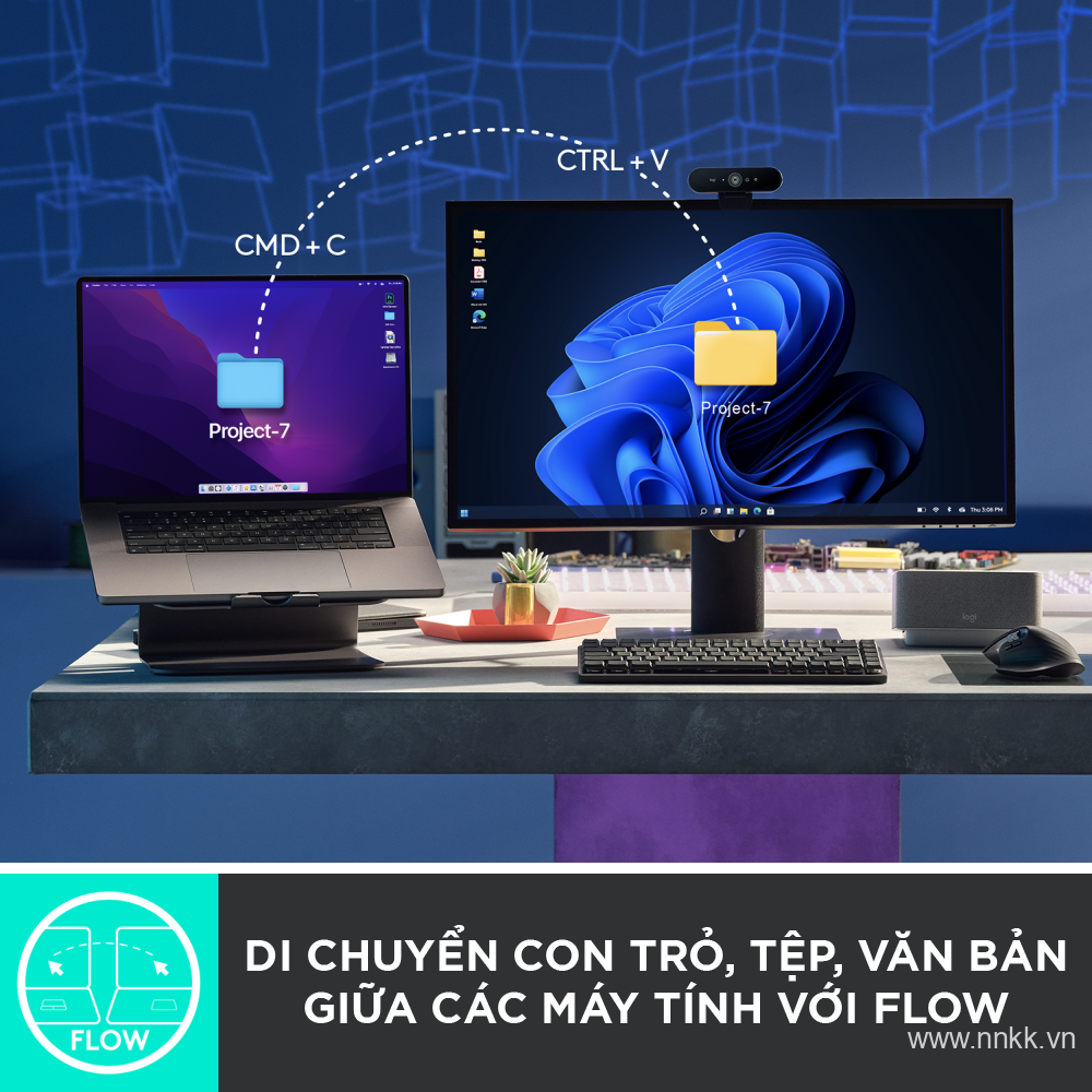 Chuột Logitech MX Master 3 xám for Mac 