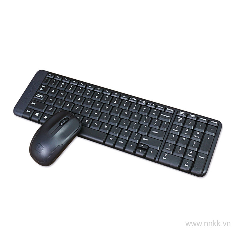 Bộ bàn phím và chuột không dây Logitech MK220