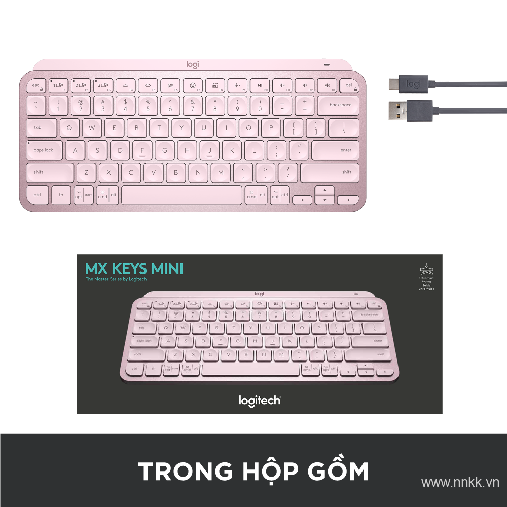 Bàn phím cơ không dây Logitech MX Mechanical Mini I MX Mechanical Tactile Wireless / Bluetooth