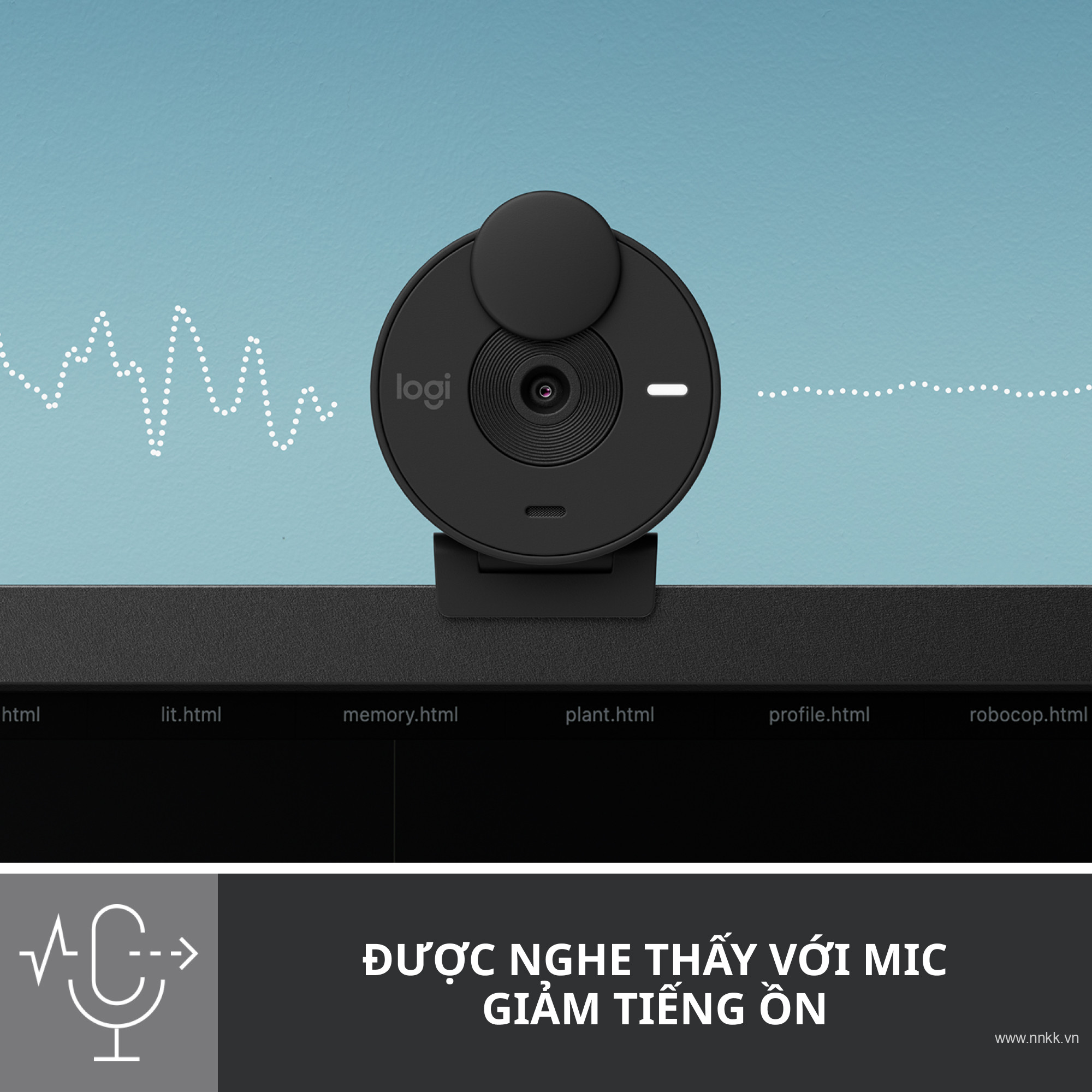 Webcam Logitech Brio 300 1080p full HD