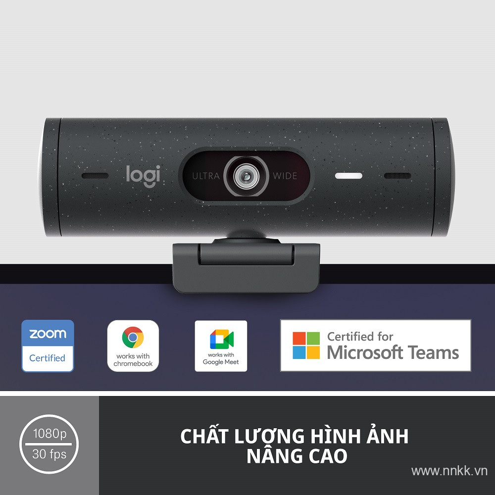 Webcam Logitech Brio 500 1080p full HD