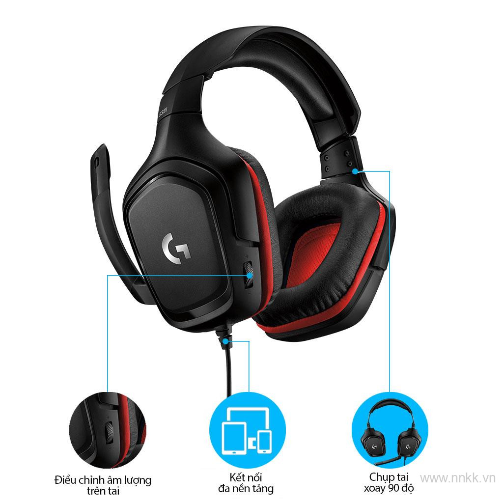 Tai nghe gaming Logitech G331