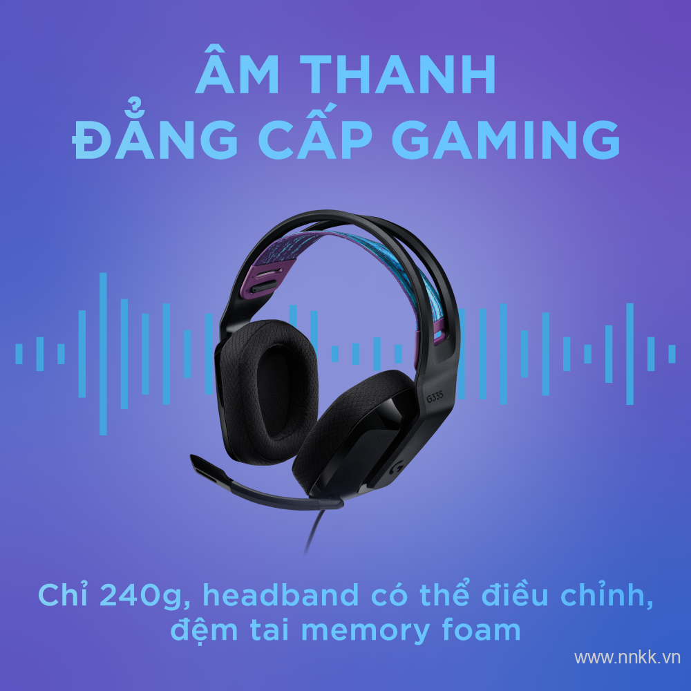 Tai nghe Gaming Logitech G335