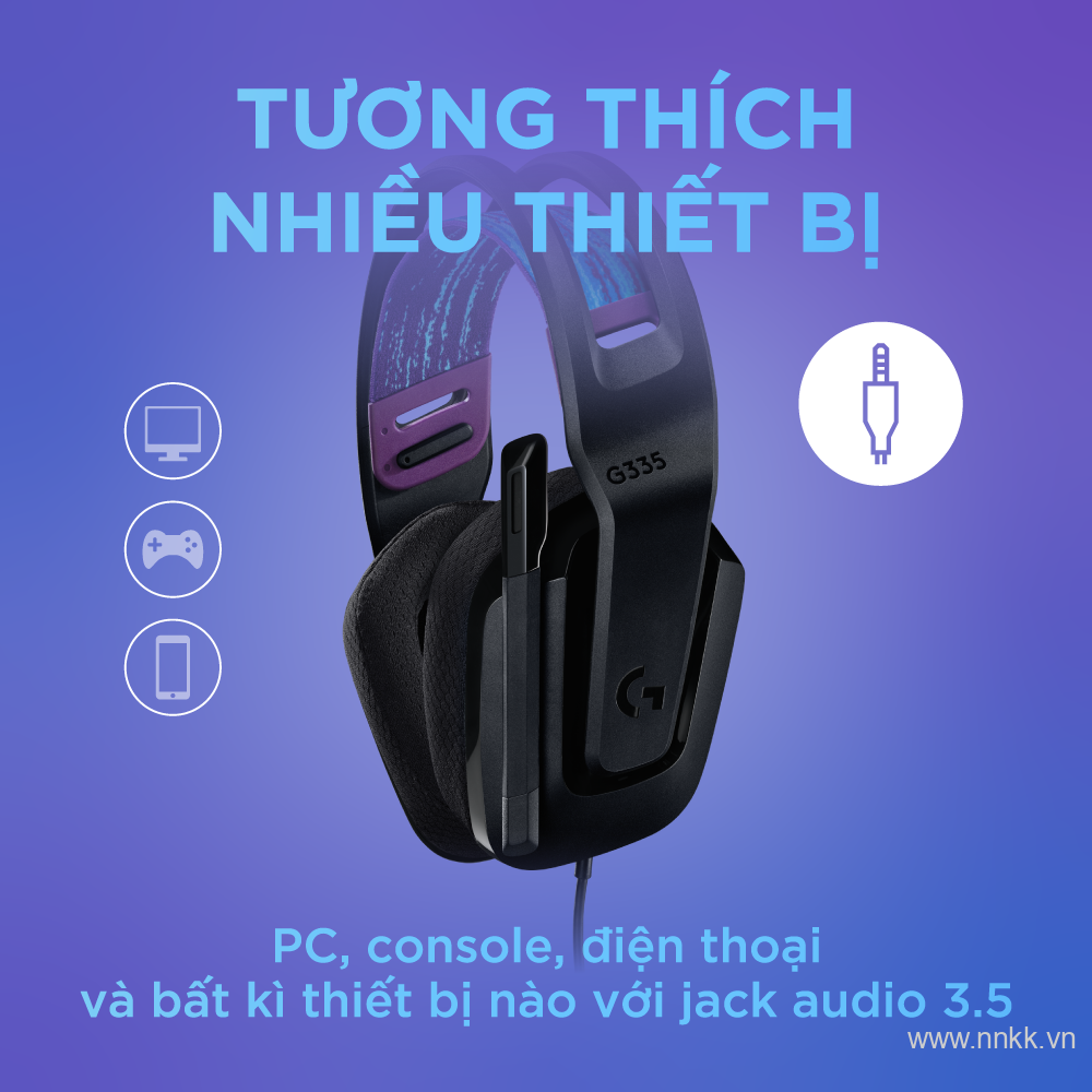 Tai nghe Gaming Logitech G335