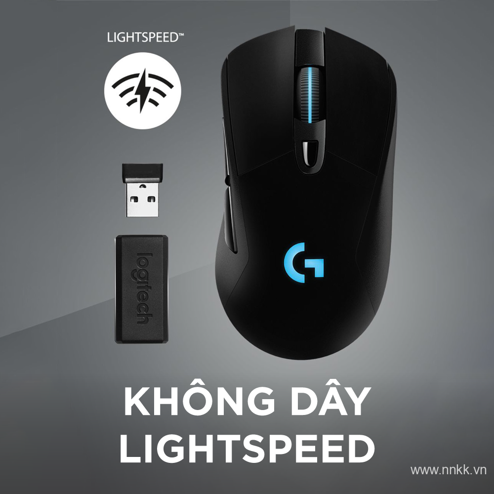 Chuột chơi game Logitech G703 Hero Lightspeed Wireless Gaming (910-005642)