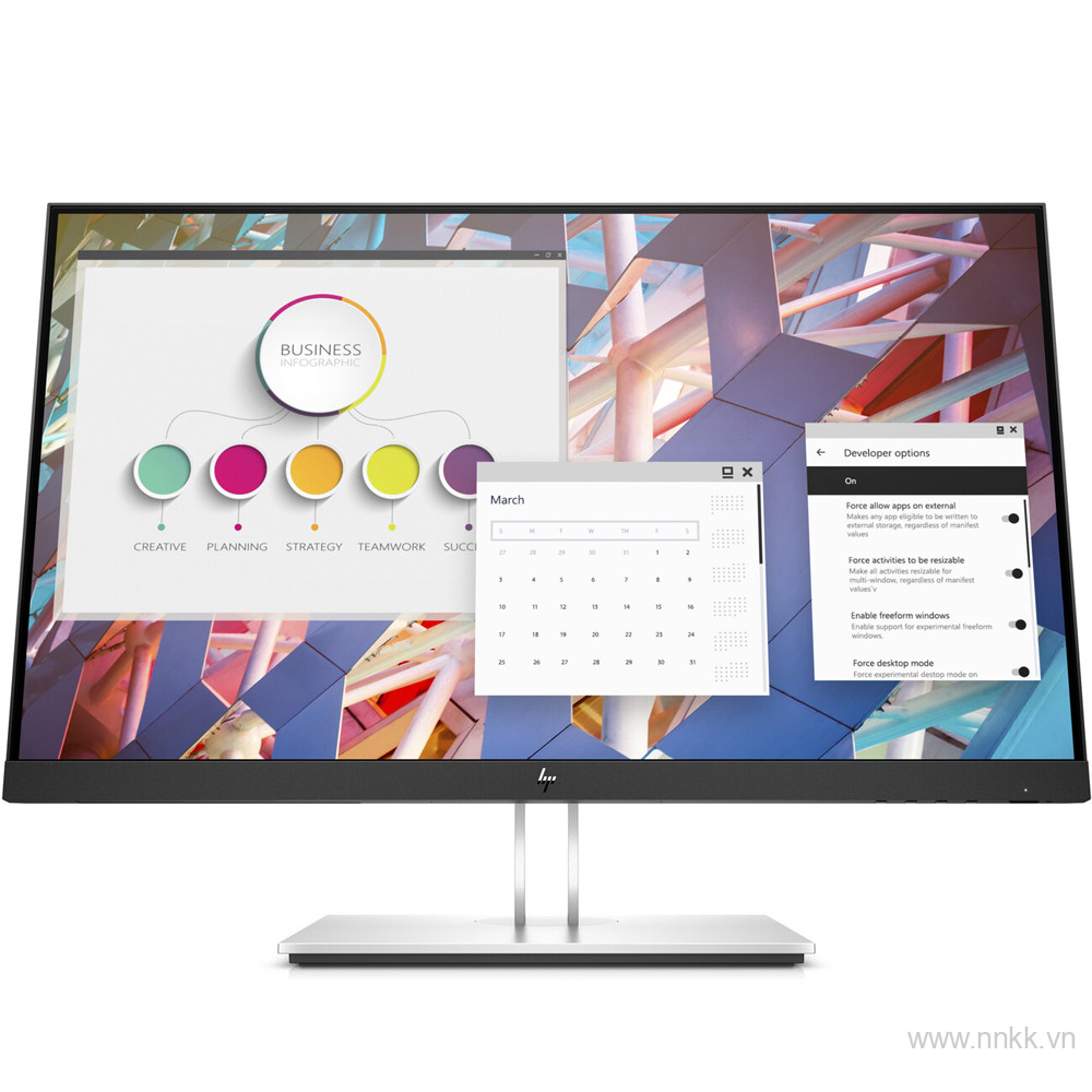 Màn hình HP E24i G4 24-inch WUXGA Monitor/ IPS/ VGA HDMI/ DP/ USB Type-A/ 3Y WTY_9VJ40AA