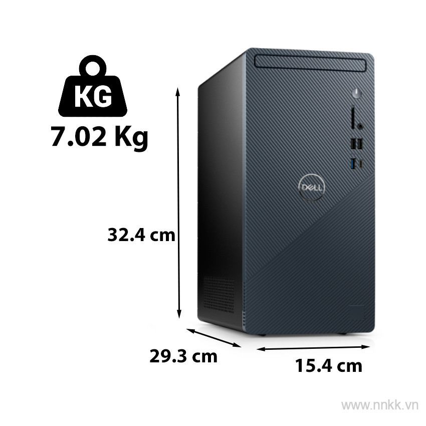 Máy tính để bàn PC Dell Inspiron 3910 (i5-12400/8GB RAM/512GB SSD/WL+BT/K+M/Office/Win11)