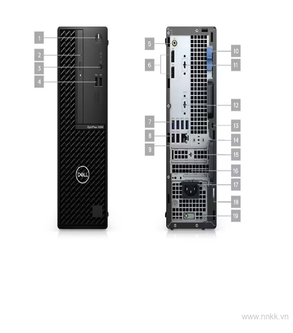 PC Dell OptiPlex 3090 SFF (i5-10505/8GB RAM/256GB SSD/K+M/Fedora)