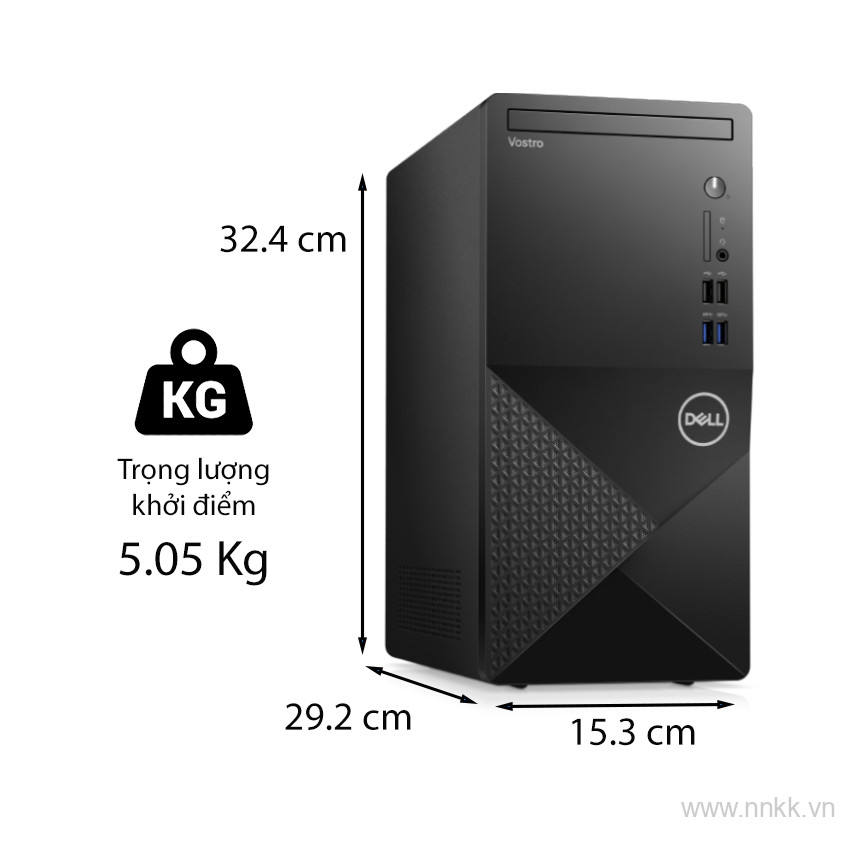 Máy tính để bàn Dell Vostro 3910 (i5-12400/8GB RAM/512GB SSD/WL+BT/K+M/Office/Win11)