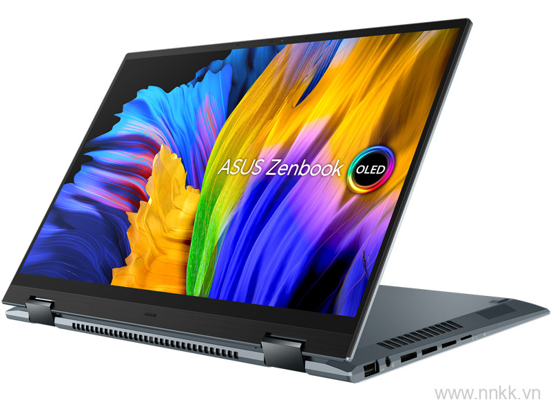 Laptop Asus ZenBook UP5401ZA-KU140W (i7 12700H/16GB RAM/1TB SSD/14 4K Oled Cảm ứng/Win11/Bút/Cáp/Túi/Xám)