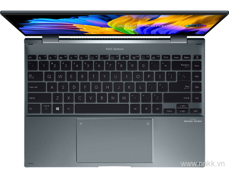 Laptop Asus ZenBook UP5401ZA-KN005W (i5 12500H/8GB RAM/512GB SSD/14 Oled Cảm ứng/Win11/Cáp/Túi/Xám)