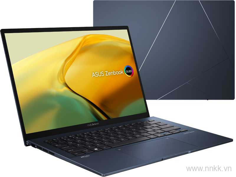 Laptop Asus ZenBook UX3402VA-KM085W (i5 1340P/16GB RAM/512GB SSD/14 Oled/Win11/Cáp/Túi/Xanh)