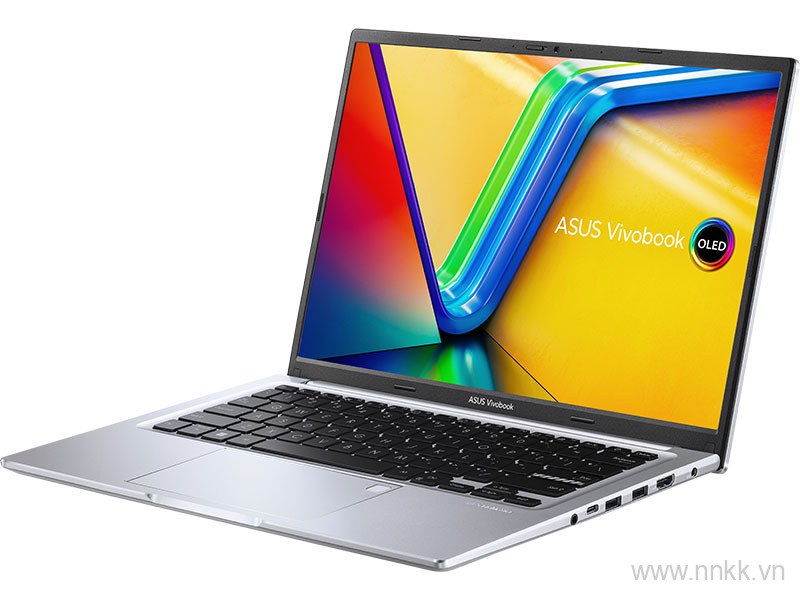 Asus Vivobook 14 OLED A1405VA-KM095W (i5 13500H/16GB RAM/512GB SSD/14 2.8K Oled/Win11/Bạc/Chuột)