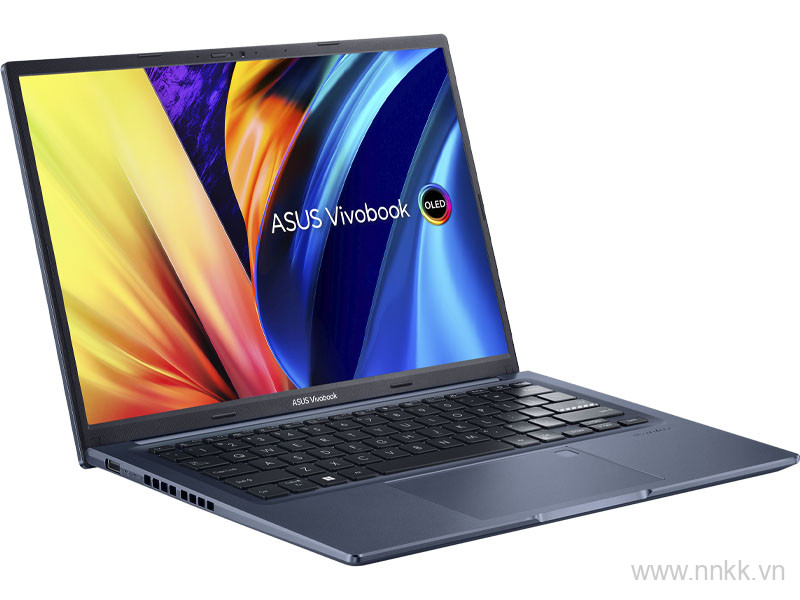 Laptop Asus VivoBook A1403ZA-KM161W (i5 12500H/8GB RAM/256GB SSD/14 2.8k Oled/Win11/Xanh)