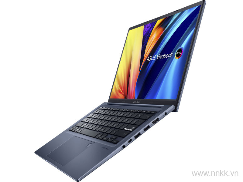 Laptop Asus VivoBook A1403ZA-KM161W (i5 12500H/8GB RAM/256GB SSD/14 2.8k Oled/Win11/Xanh)