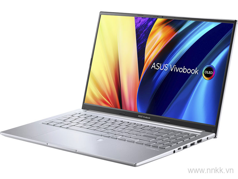 Laptop Asus VivoBook M1503QA-L1044W (R7 5800H/8GB RAM/512GB SSD/15.6 FHD Oled/Win11/Bạc)