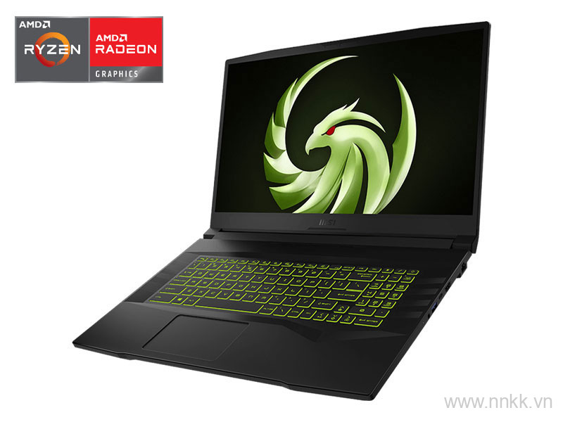 Laptop MSI Alpha 17 B5EEK 031VN (Ryzen™ 7-5800H | 8GB | 512GB | RX 6600M 8GB | 17.3 inch FHD | Win 11 | Black)