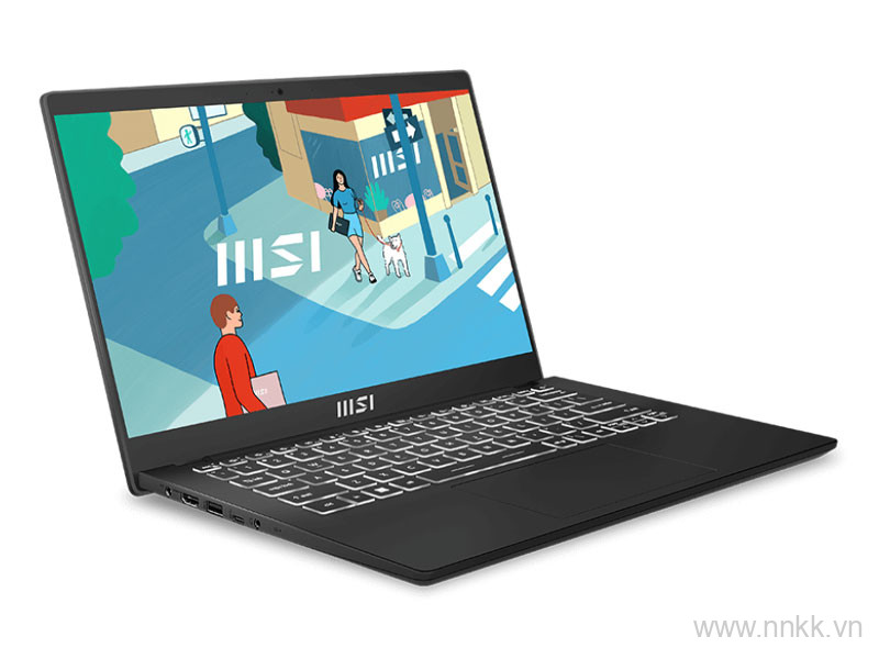 Laptop MSI Modern 14 C13M 608VN (Intel Core i5-1335U | 16GB | 512GB | Intel Iris Xe | 14 inch FHD | Win 11 | Classic Black)