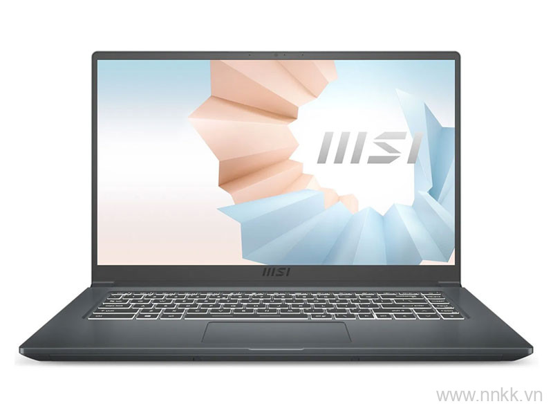 Laptop MSI Modern 15 A11M-NEW (Core™ i5-1155G7 | 8GB | 512GB | Intel® Iris® Xe | 15.6 inch FHD | Win 11 | Xám)