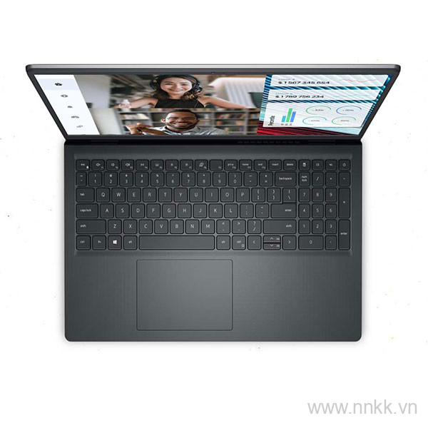 Laptop Dell Vostro 3520 V5I3614W1 (Core i3 1215U/ 8GB/ 256GB SSD/ Intel UHD Graphics/ 15.6inch Full HD/ Windows 11 Home + Office Student/ Carbon Black/ Vỏ nhựa/ 1 Year)