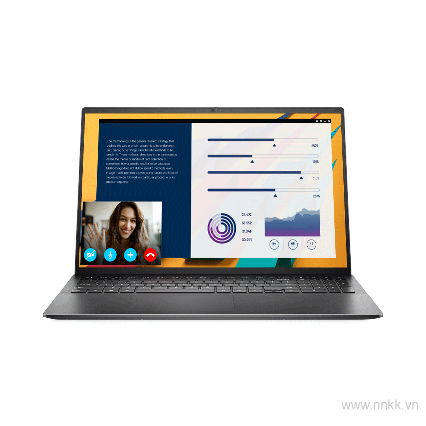 Laptop Dell Vostro 5620 V6I5001W1 (Core i5 1240P/ 8GB/ 256GB SSD/ Intel UHD Graphics/ 16.1inch FHD+/ Windows 11 Home + Office Student/ Grey/ Vỏ nhôm/ 1 Year)