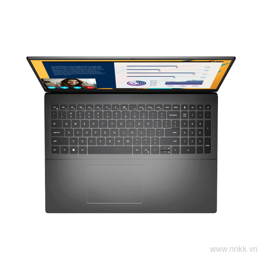 Laptop Dell Vostro 5620 V6I5001W1 (Core i5 1240P/ 8GB/ 256GB SSD/ Intel UHD Graphics/ 16.1inch FHD+/ Windows 11 Home + Office Student/ Grey/ Vỏ nhôm/ 1 Year)