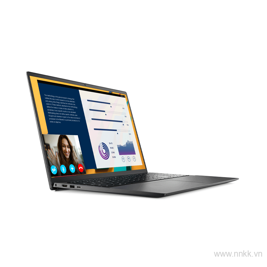 Laptop Dell Vostro 5620 V6I5001W1 (Core i5 1240P/ 8GB/ 256GB SSD/ Intel UHD Graphics/ 16.1inch FHD+/ Windows 11 Home + Office Student/ Grey/ Vỏ nhôm/ 1 Year)