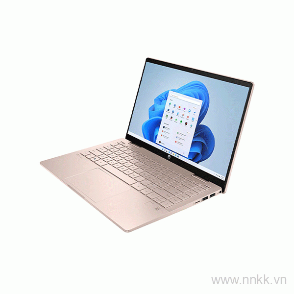 Laptop HP Pavilion X360 14-ek0134TU 7C0P8PA (Core i5-1235U | 8GB | 512GB | Intel Iris Xe | 14 inch FHD | Cảm ứng | Win 11 | Vàng)