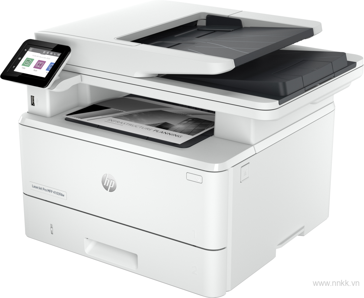 Máy in đa chức năng HP LaserJet Pro MFP 4103fdn,3Y WTY_2Z628A