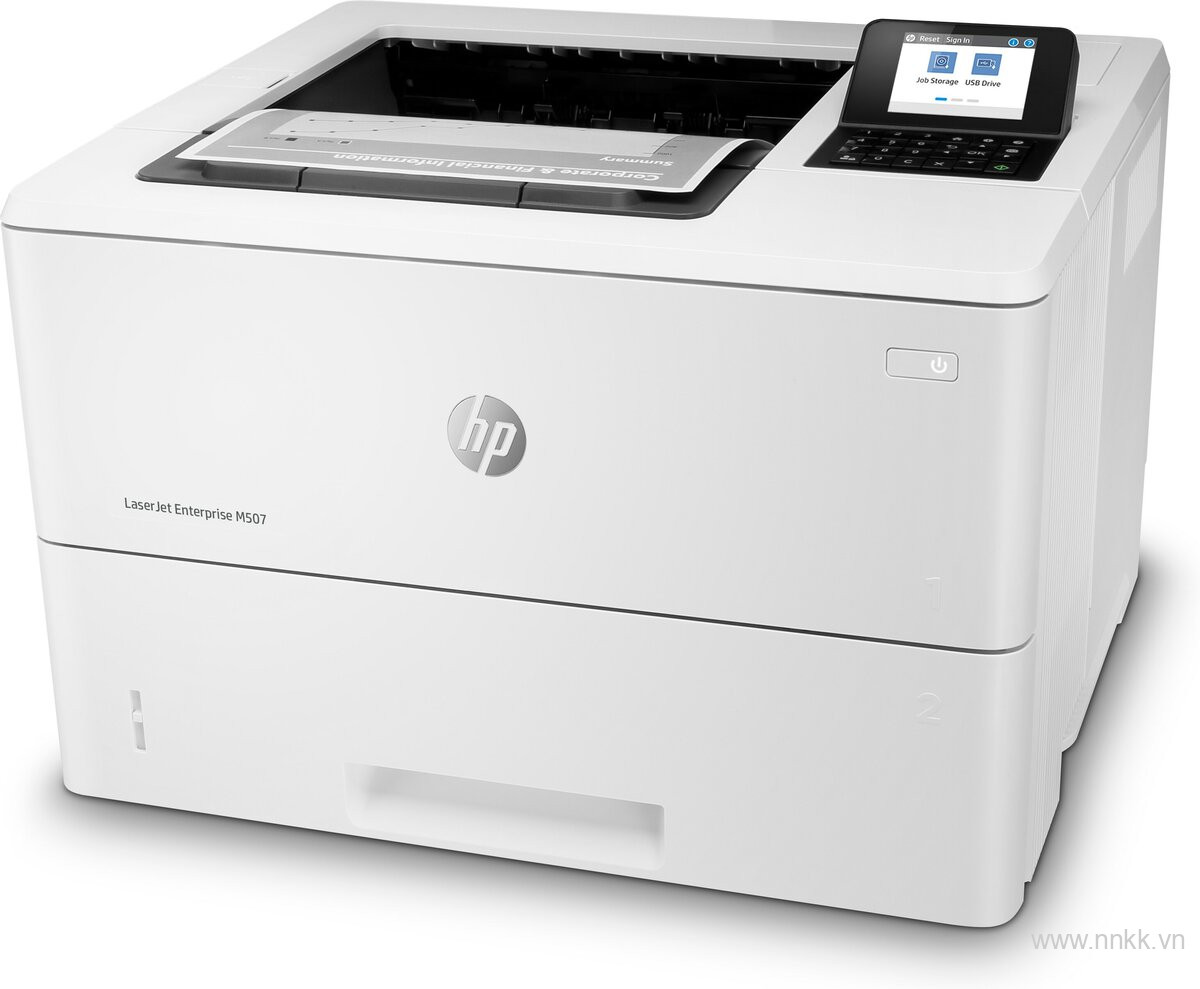 Máy in Laser HP LaserJet Enterprise M507DN_ 1PV87A