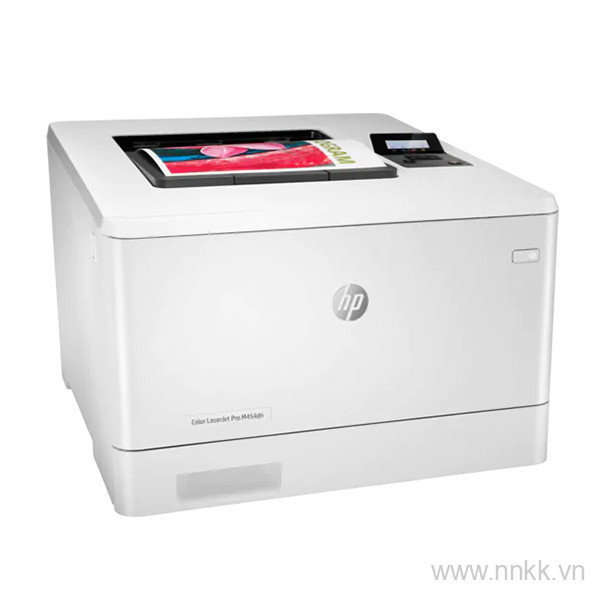 Máy in màu HP Color LaserJet Pro M454NW (W1Y43A)