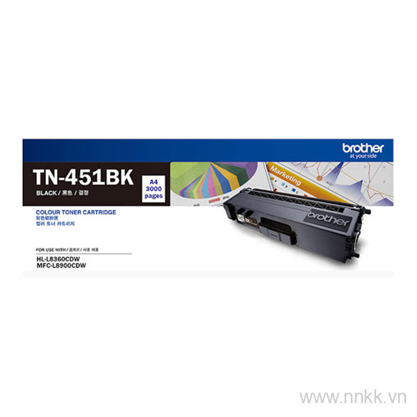 Mực hộp máy in laser Brother TN-451BK Màu đen ( Toner TN-451BK )