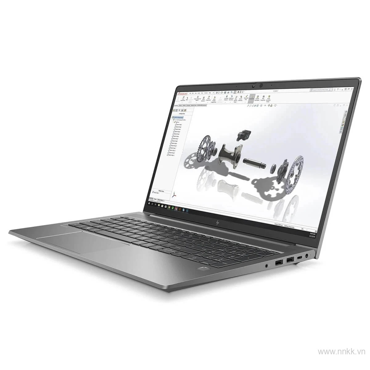 Laptop HP ZBook Firefly 14 G8 Mobile Workstation 1A2F1AV-i5-16G-DDR4-3200 (Core i5-1135G7 | 16GB | 512GB | Intel Iris Xe | 14 inch FHD | Win 10 Pro | Bạc)