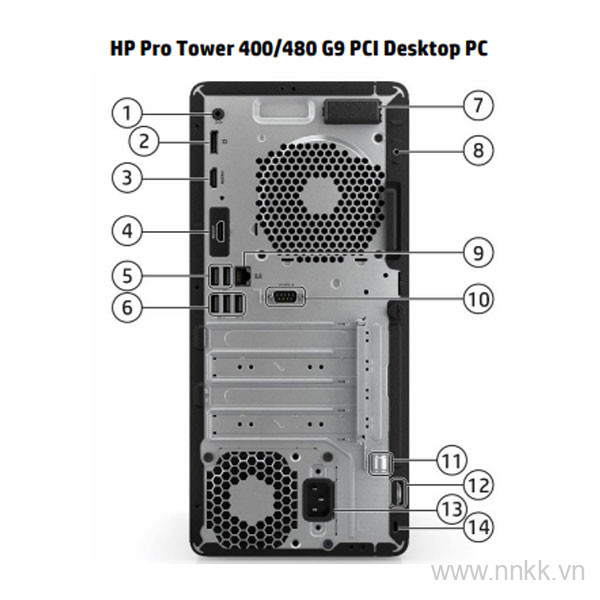 Hp Desktop Prodesk 400 G9 MT i3-12100(4*3.3)/4GD4/256GSSD_72K96PA