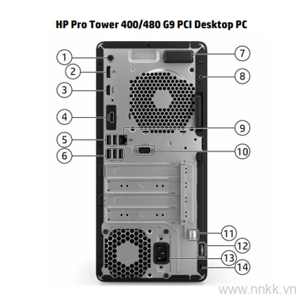 Hp Desktop Prodesk 400 G9 MT i3-12100(4*3.3)/8GD4/256GSSD_72K97PA