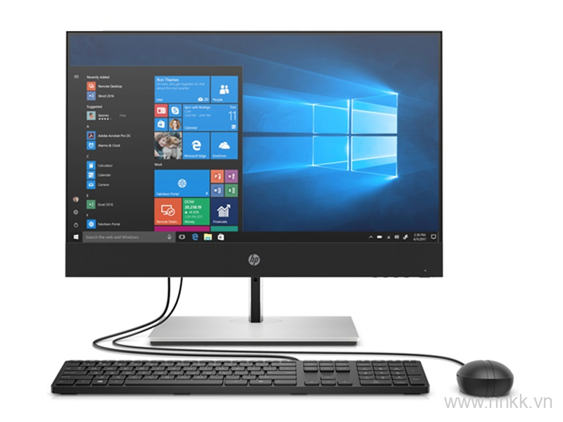 HP ProOne 400G6 AIO i3-10100(4*3.6), Ram 4GD4, 256GSSD -Monitor 23.8FHD